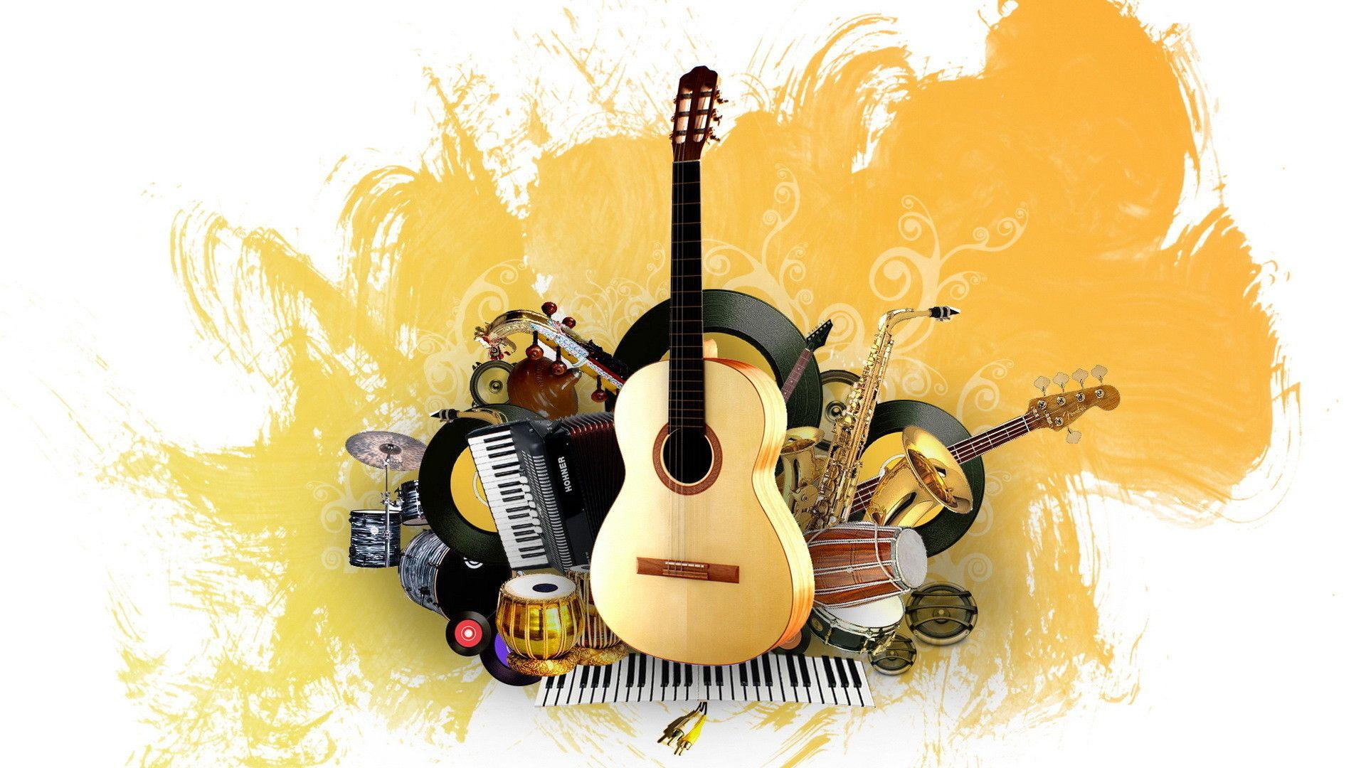 Musical Instruments Wallpaper Free Musical Instruments Background