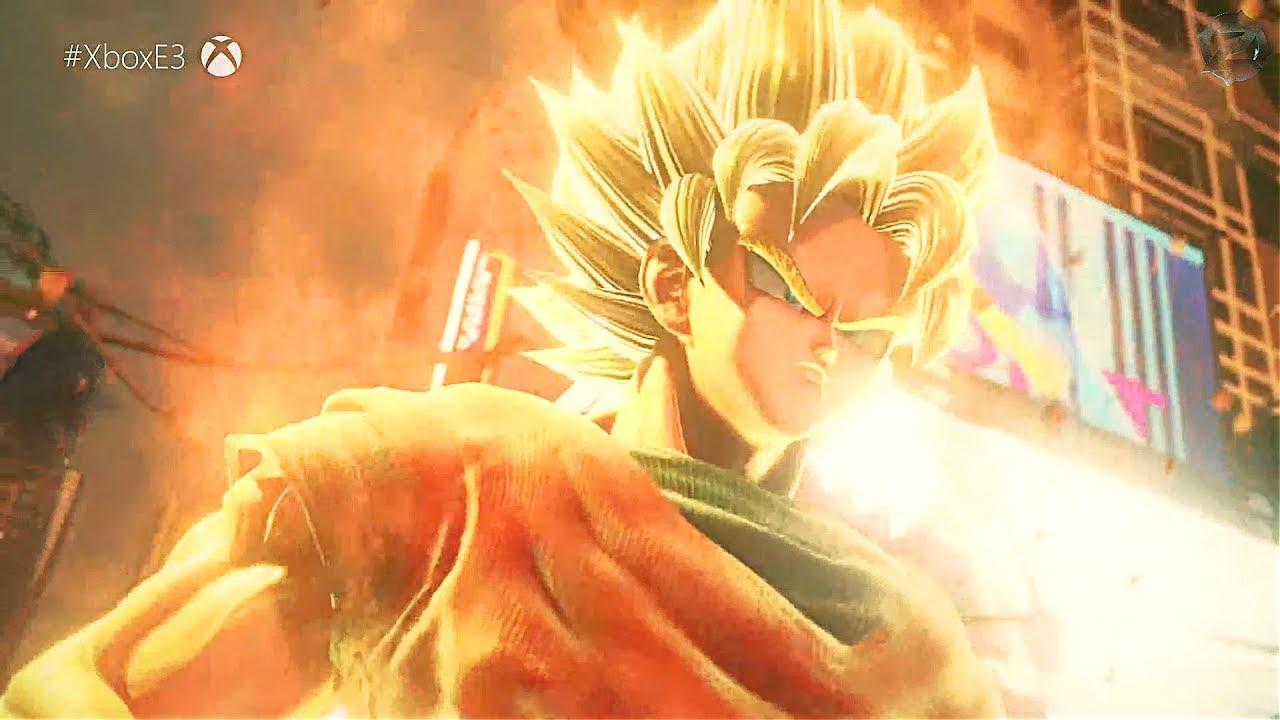 JUMP FORCE Gameplay E3 2018 Dragon Ball, One Piece