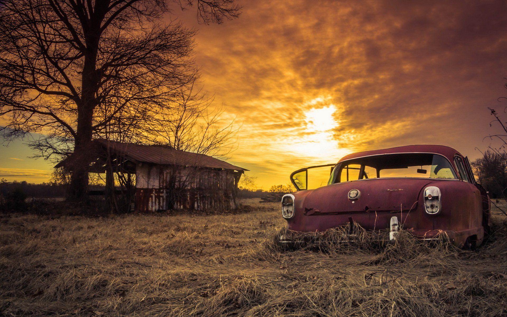 Rusty Old Car Wallpaper Free Rusty Old Car Background