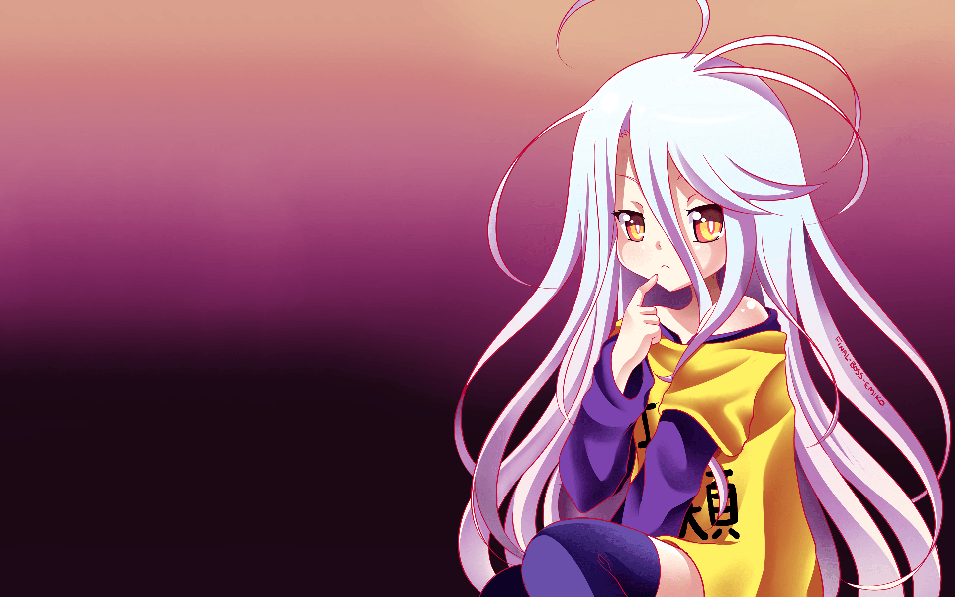 Wallpaper : No Game No Life, anime girls, chess, digital art, Shiro No Game  No Life, dress 1920x1080 - Didou - 1794603 - HD Wallpapers - WallHere