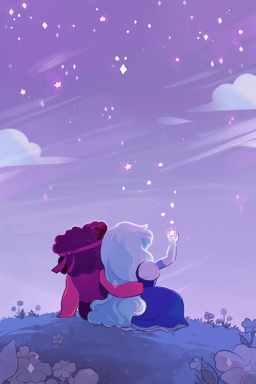 Ruby and Sapphire. Steven universe wallpaper, Sapphire steven