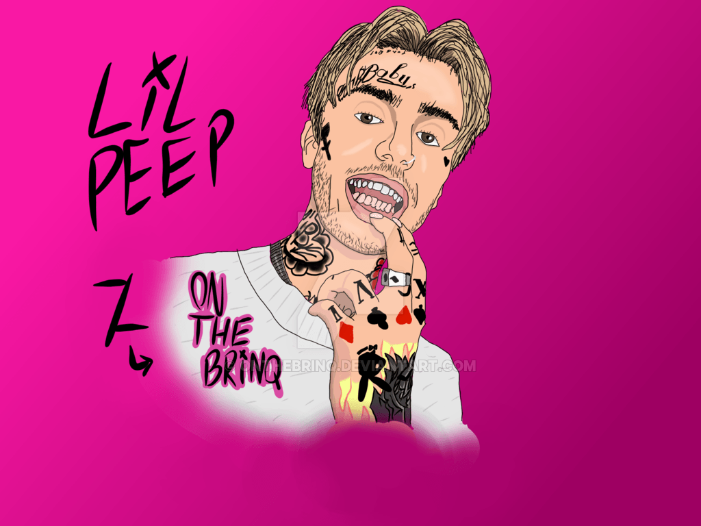 Free download Lil Peep by OnTheBrinq [1024x768] for your Desktop