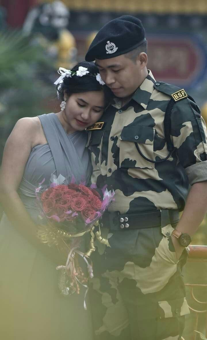 Indian Army. Army couple picture, Army couple, Military couples