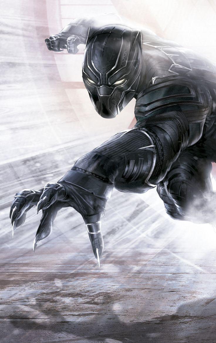 Black Panther Hero Walper Wallpaper & Background