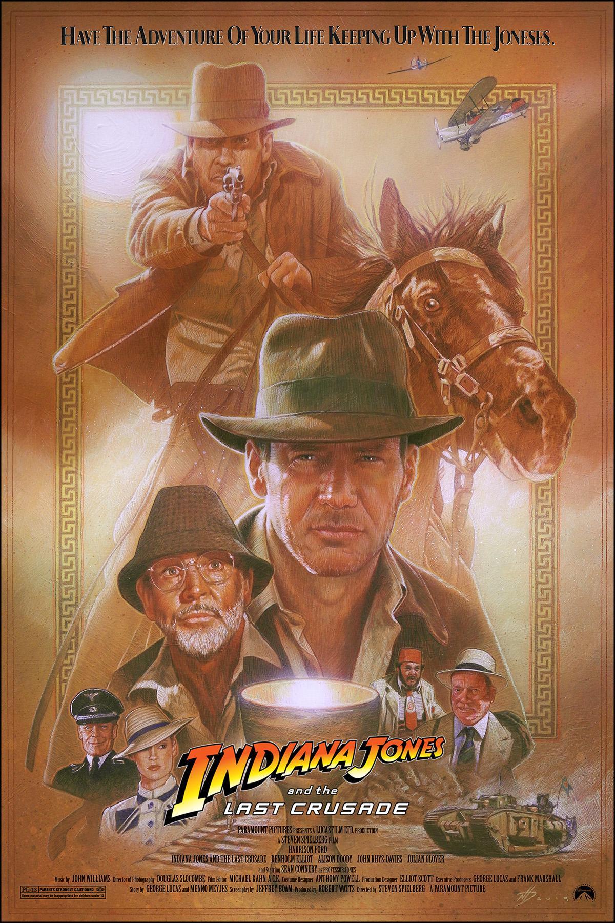 Indiana Jones and the Last Crusade (1989) 1200 x 1800