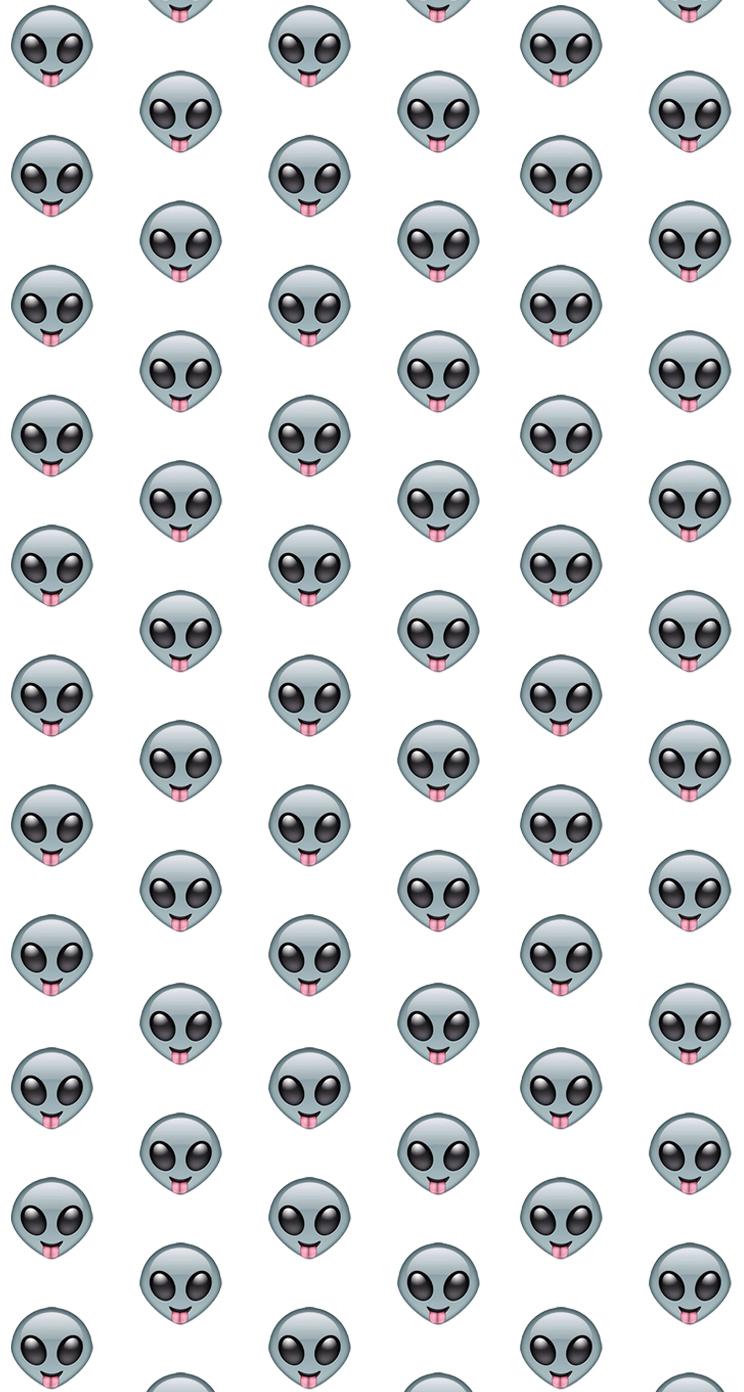 Alien Emoji Wallpaper Wallpaper Tumblr Alien, HD