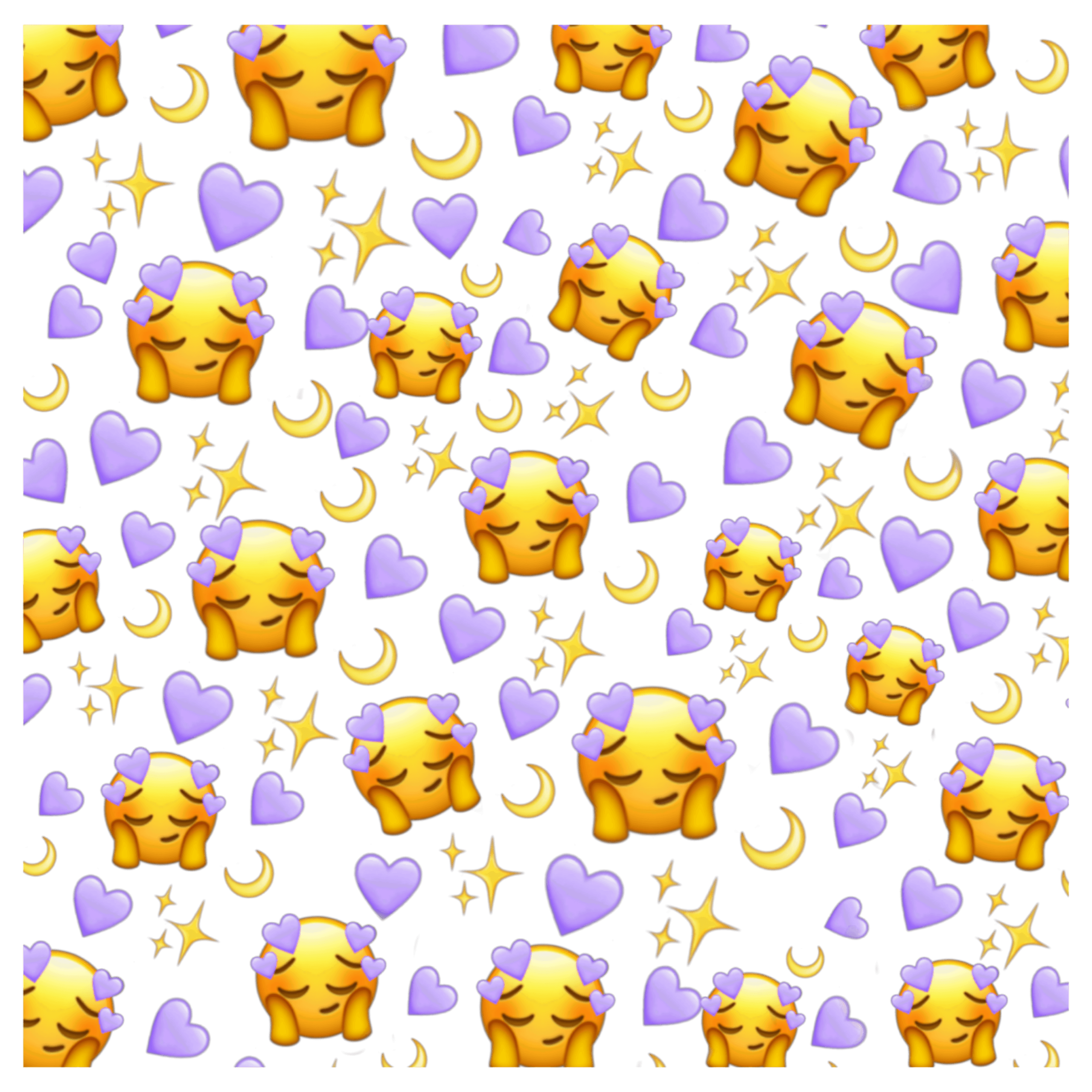 wallpapers purple emoji iphone hear tumblr beautiful sta