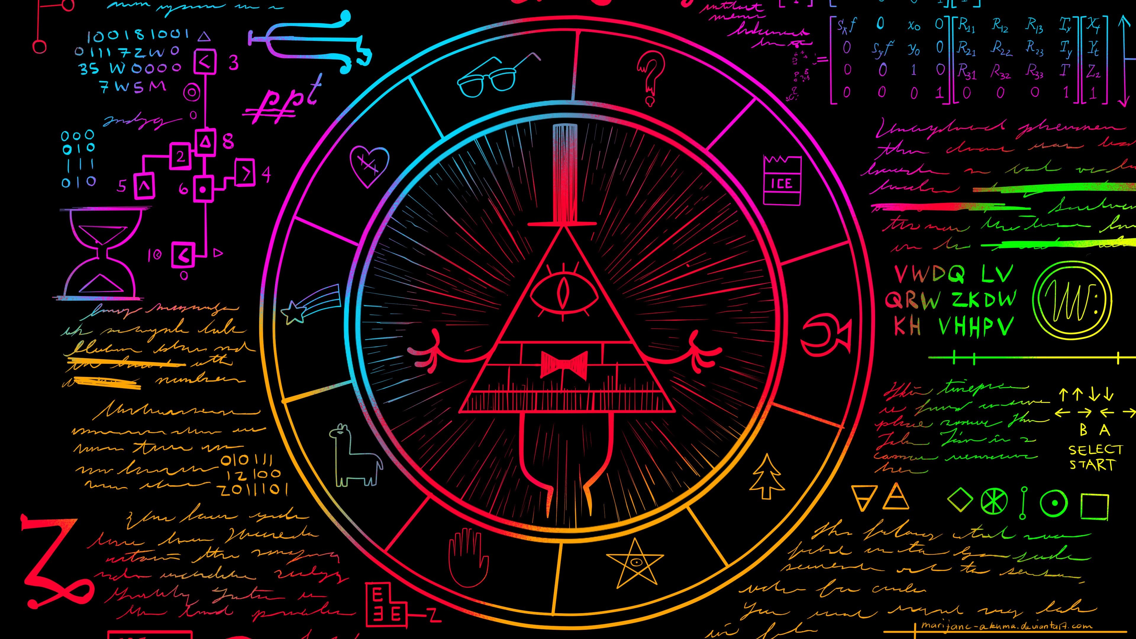 Gravity Falls Bill Cipher Wallpaper