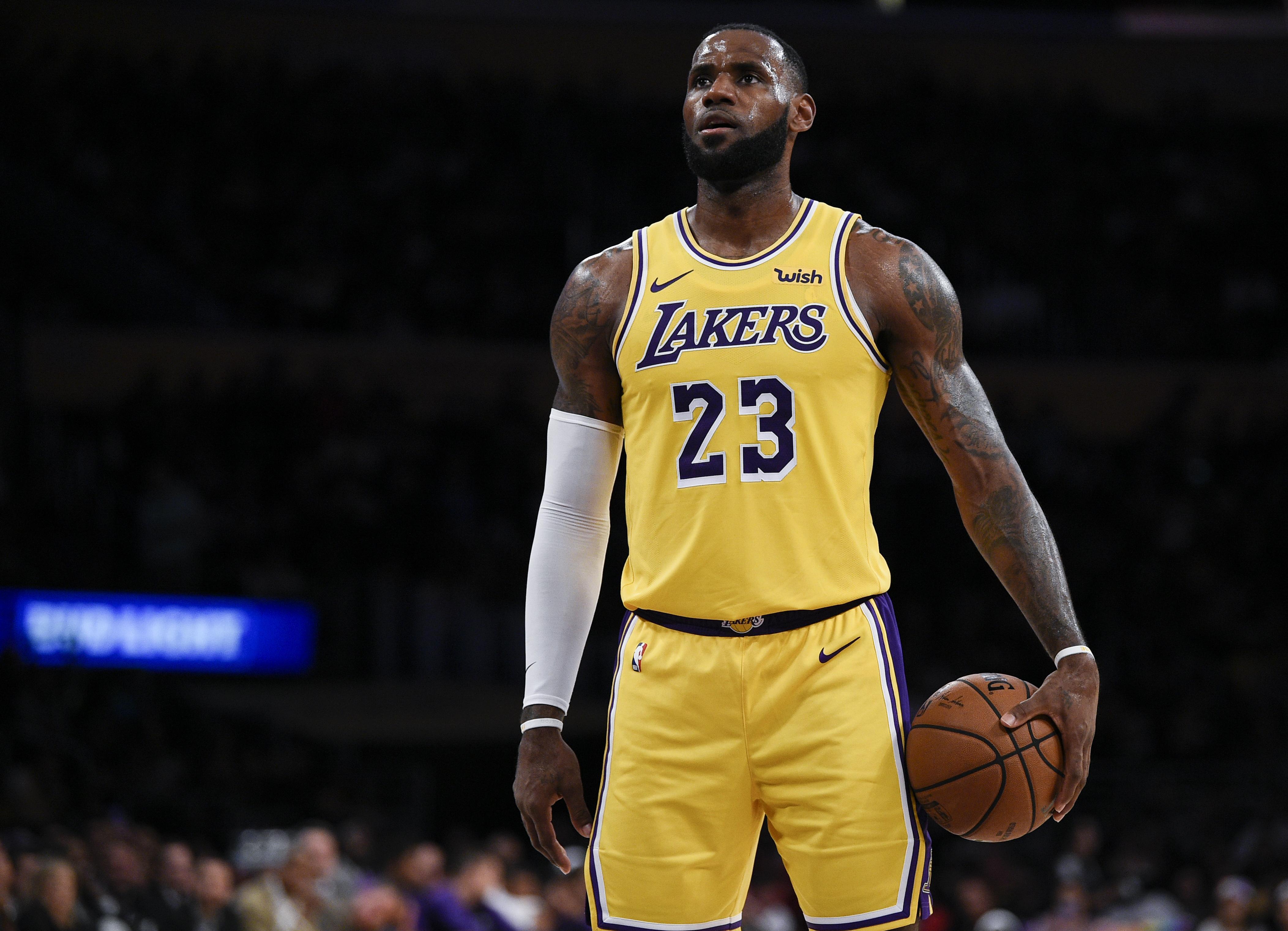 Lebron James On The Lakers