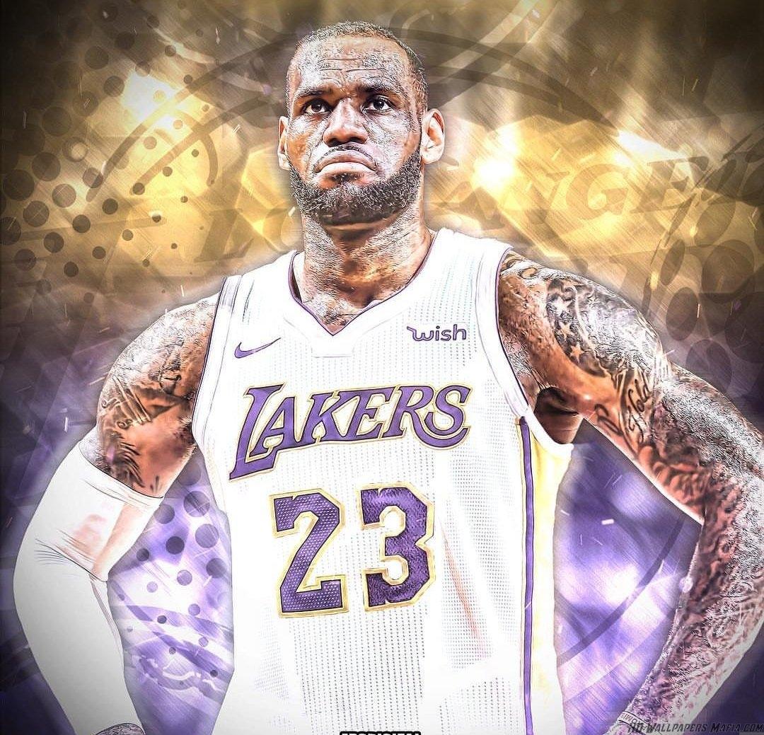 Lakers Lebron James Desktop Wallpapers Wallpaper Cave
