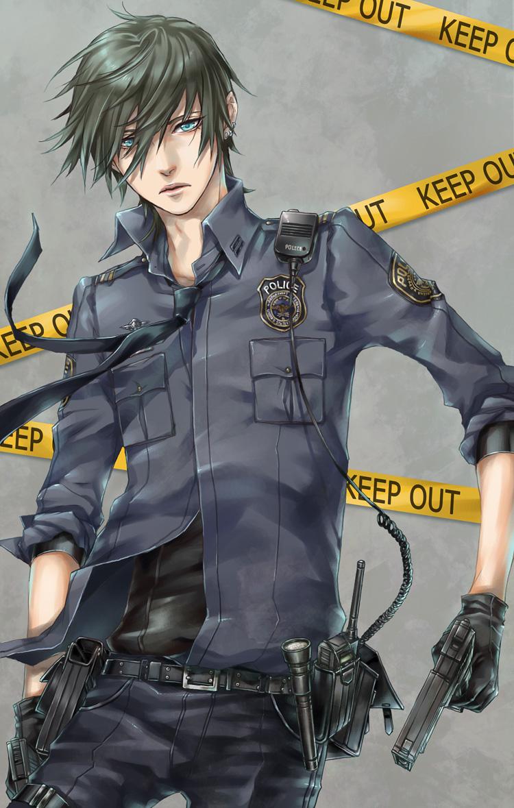 Police Uniform Anime Image Board