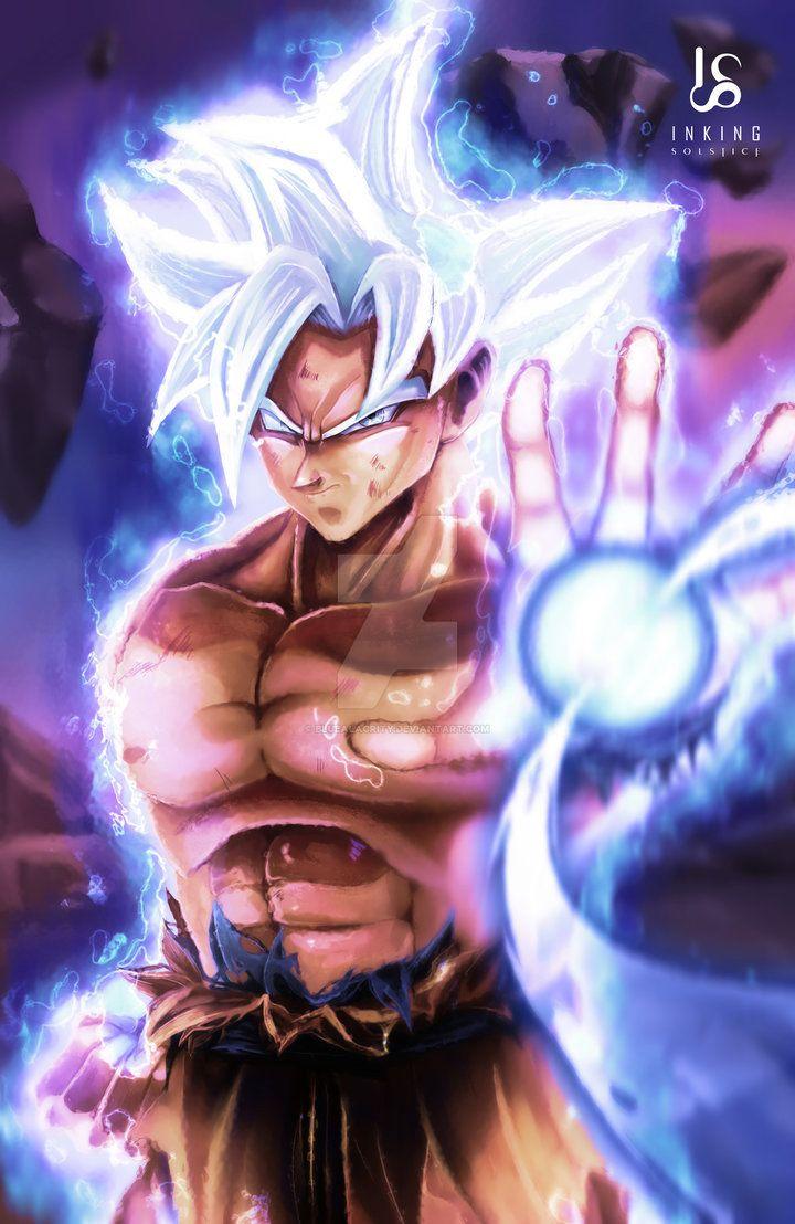 Mastered Ultra Instinct Goku by BlueAlacrity. Goku wallpaper