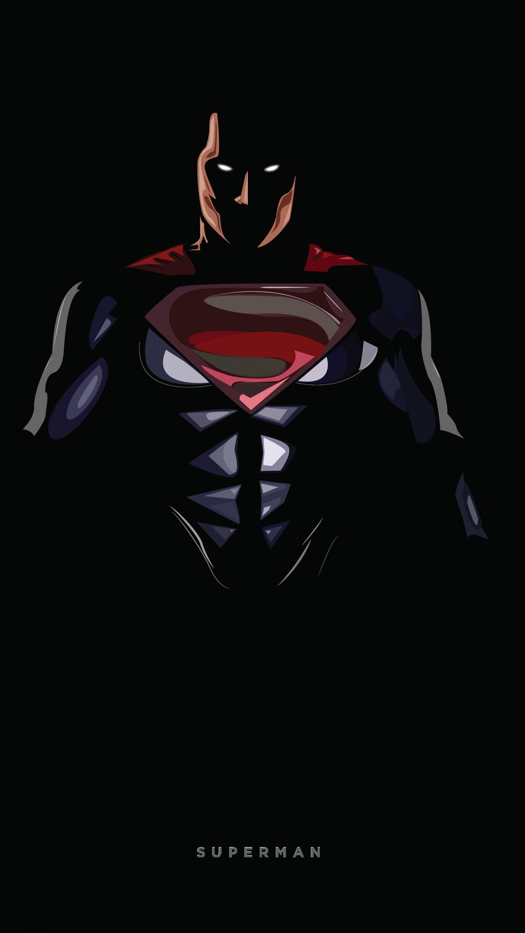 Superman Minimal Artwork 5K Wallpaper