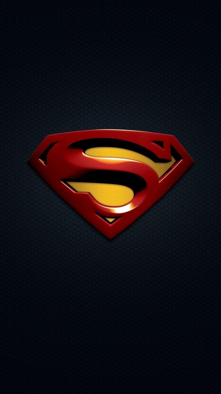 Download 720x1280 wallpaper Superman, logo, minimal, Samsung