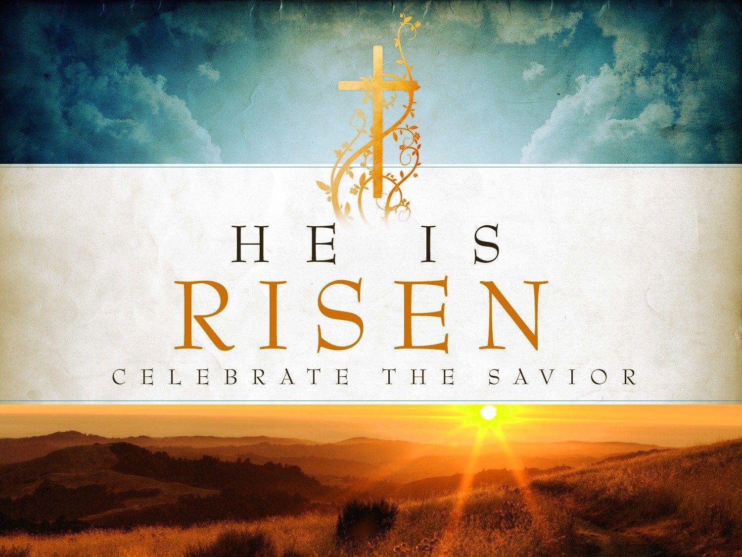 Easter Desktop Wallpaper Free Download. Jesus is risen, Easter