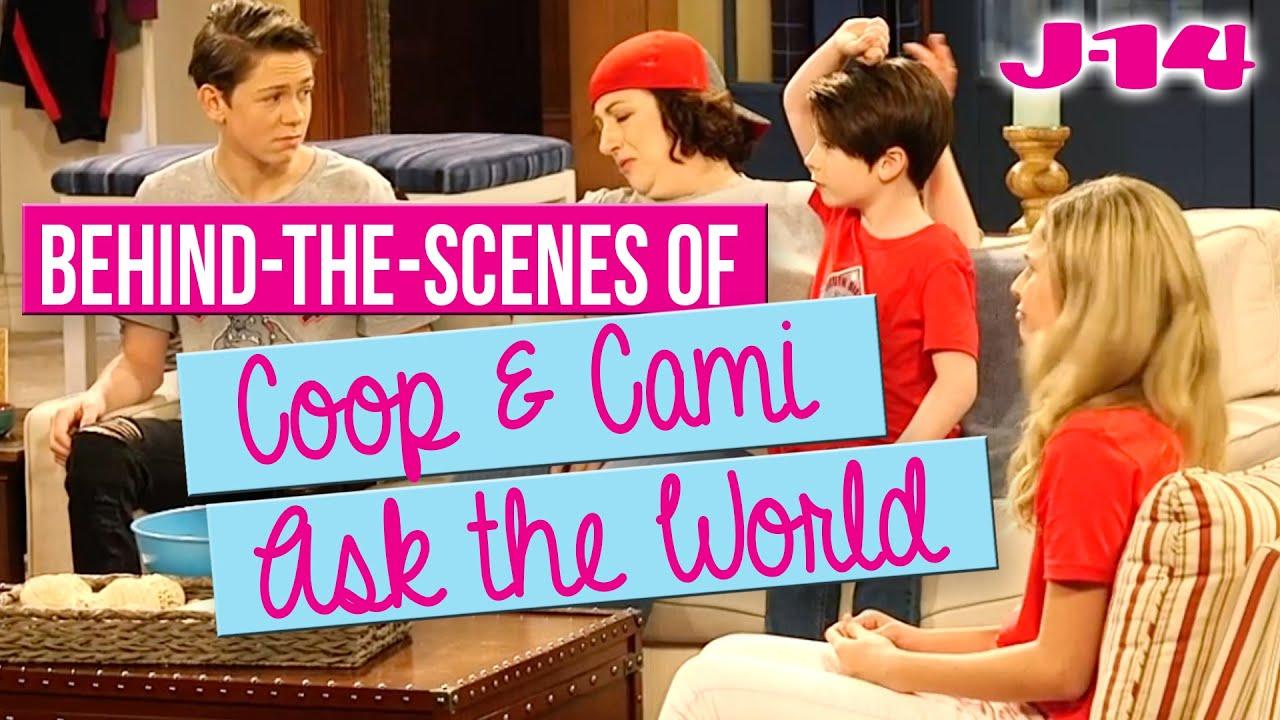 Behind The Scenes Of Disney Channel's 'Coop & Cami Ask The World'