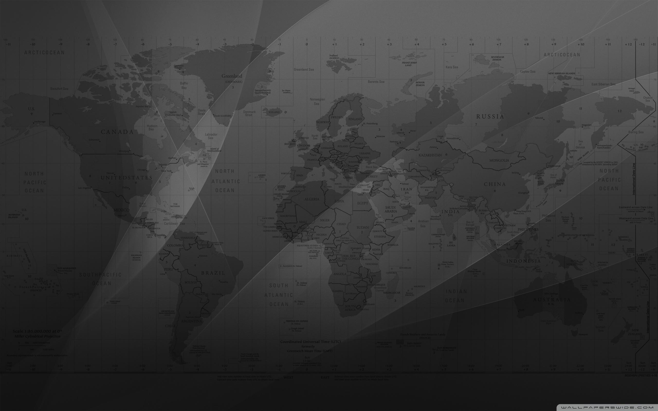 World Map Black Wallpapers - Wallpaper Cave