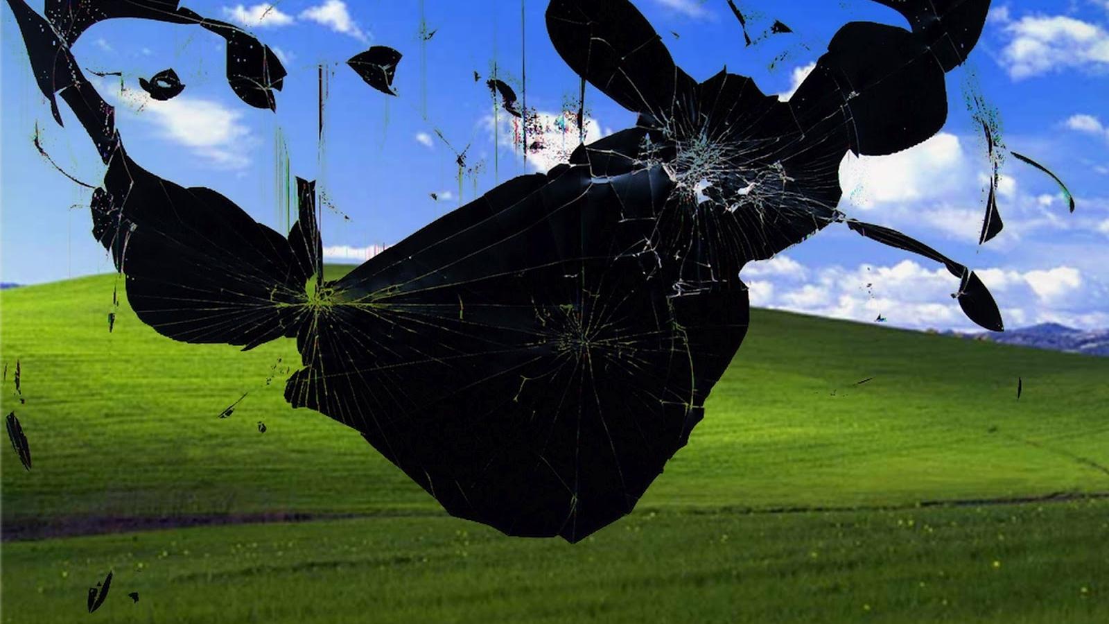 Free download Hard Broken Windows Xp Screen Bliss Wallpaper Is