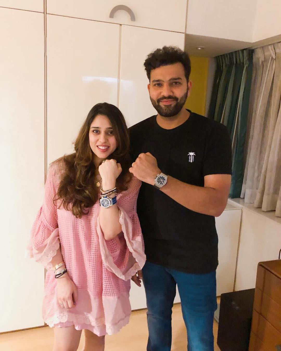 Rohit Sharma And Ritika Sharma Wallpapers Wallpaper Cave