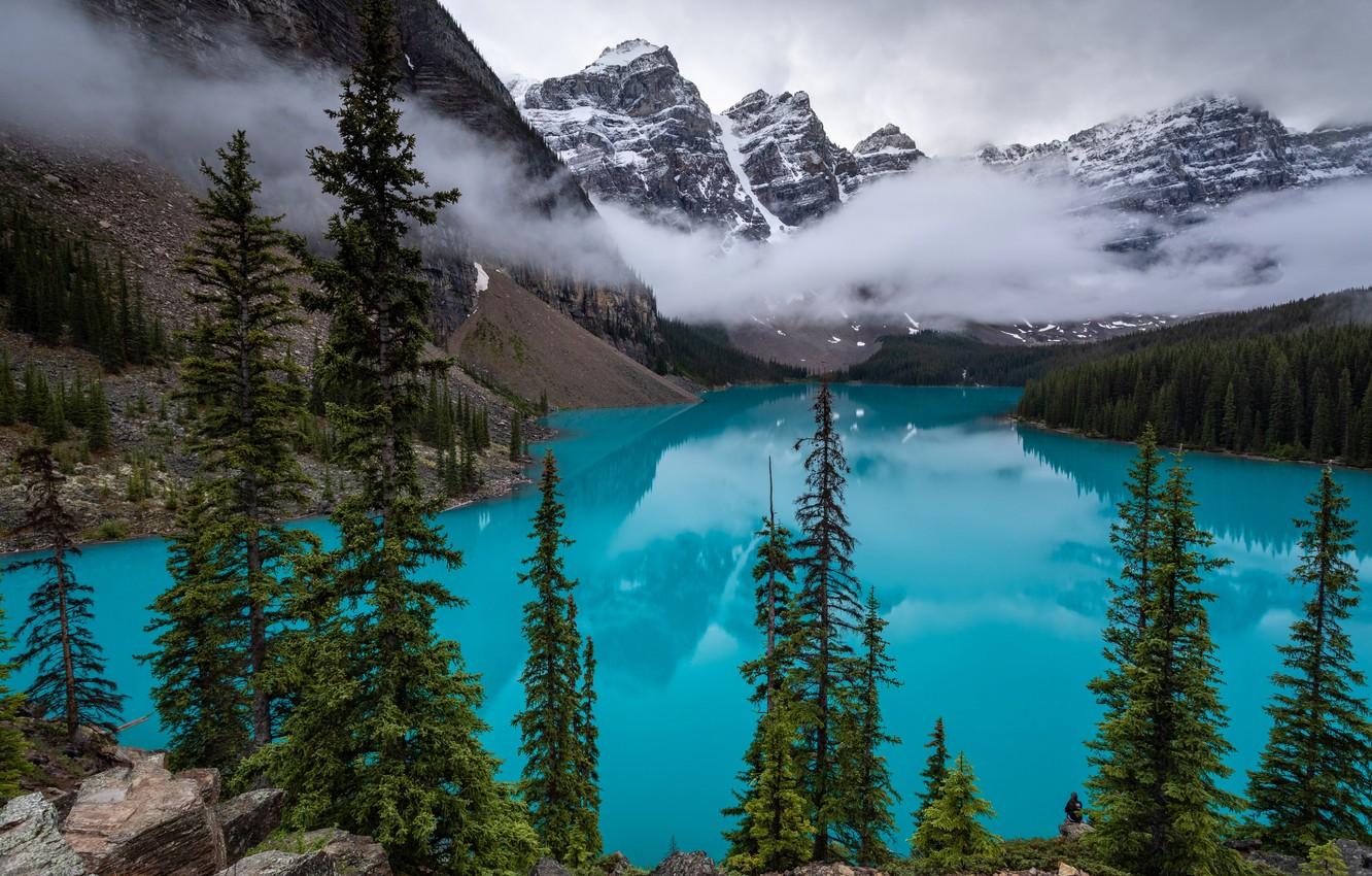 Wallpaper Canada, Banff national Park, moraine lake image