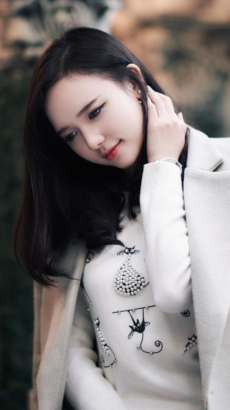 Cute And Beautiful, Girl Model, Asian, Wallpaper