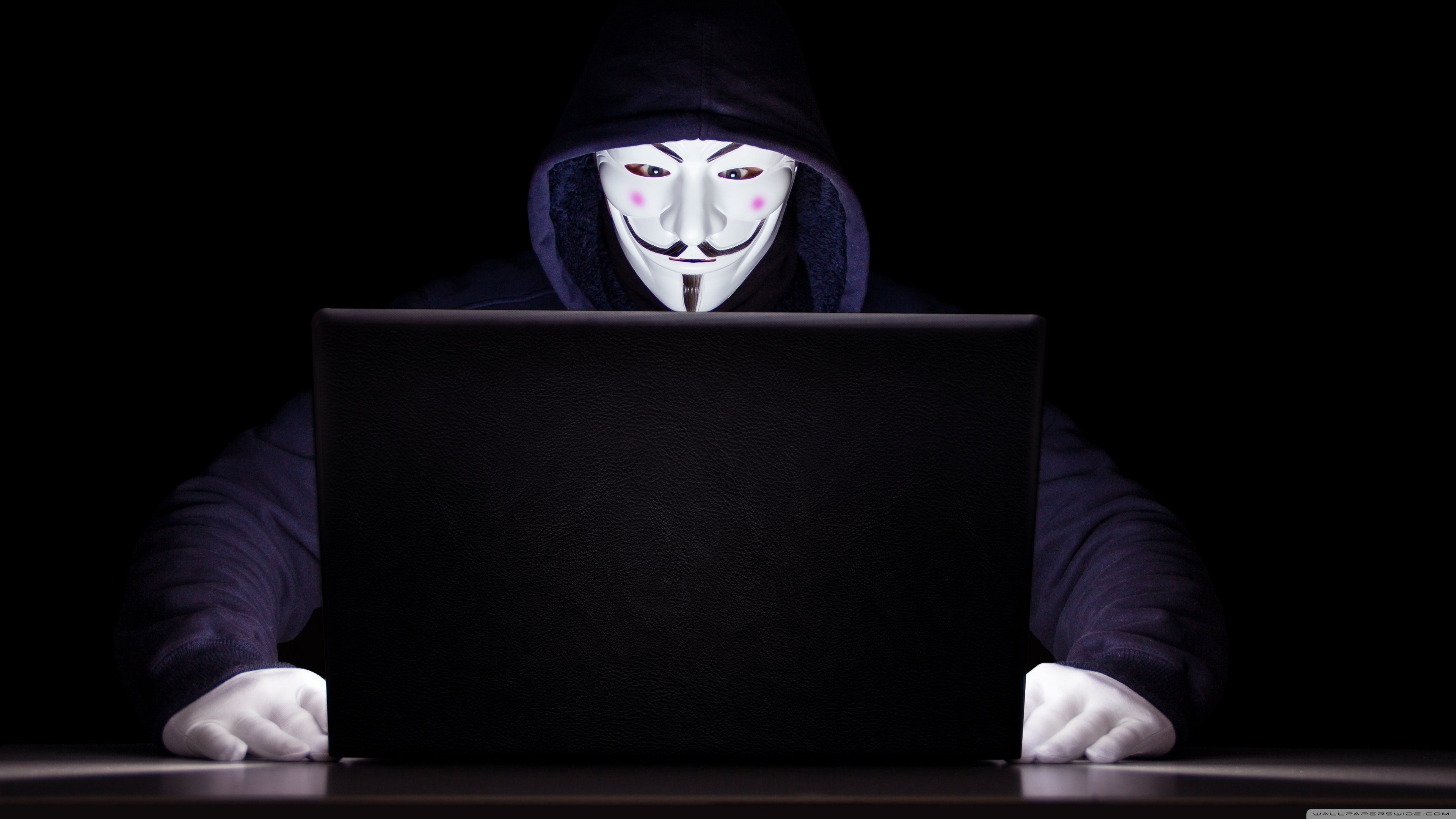 Anonymous Hacker, Computer Ultra HD Desktop Backgrounds Wallpapers