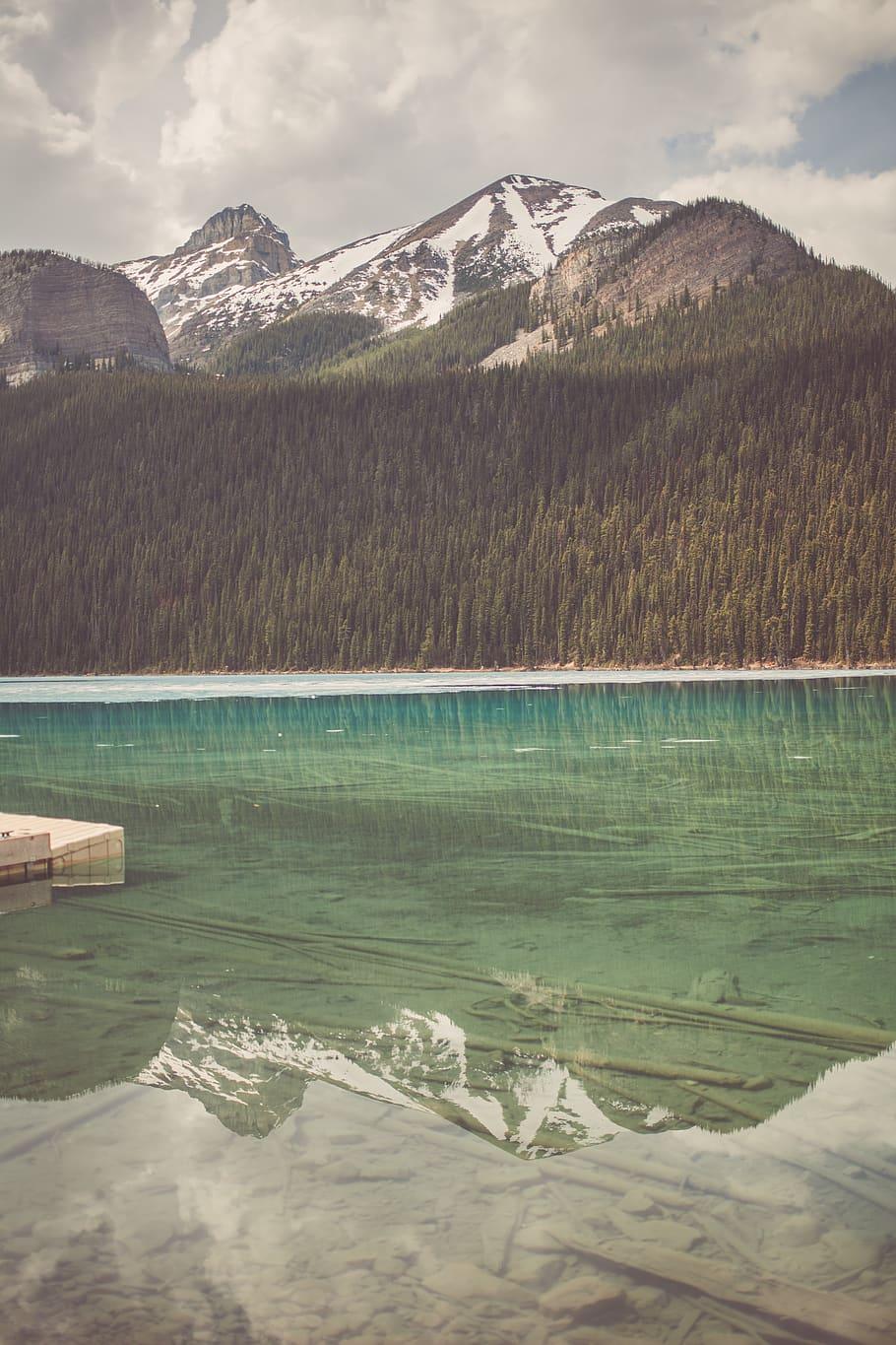 HD wallpaper: canada, banff, lake, national park, reflection