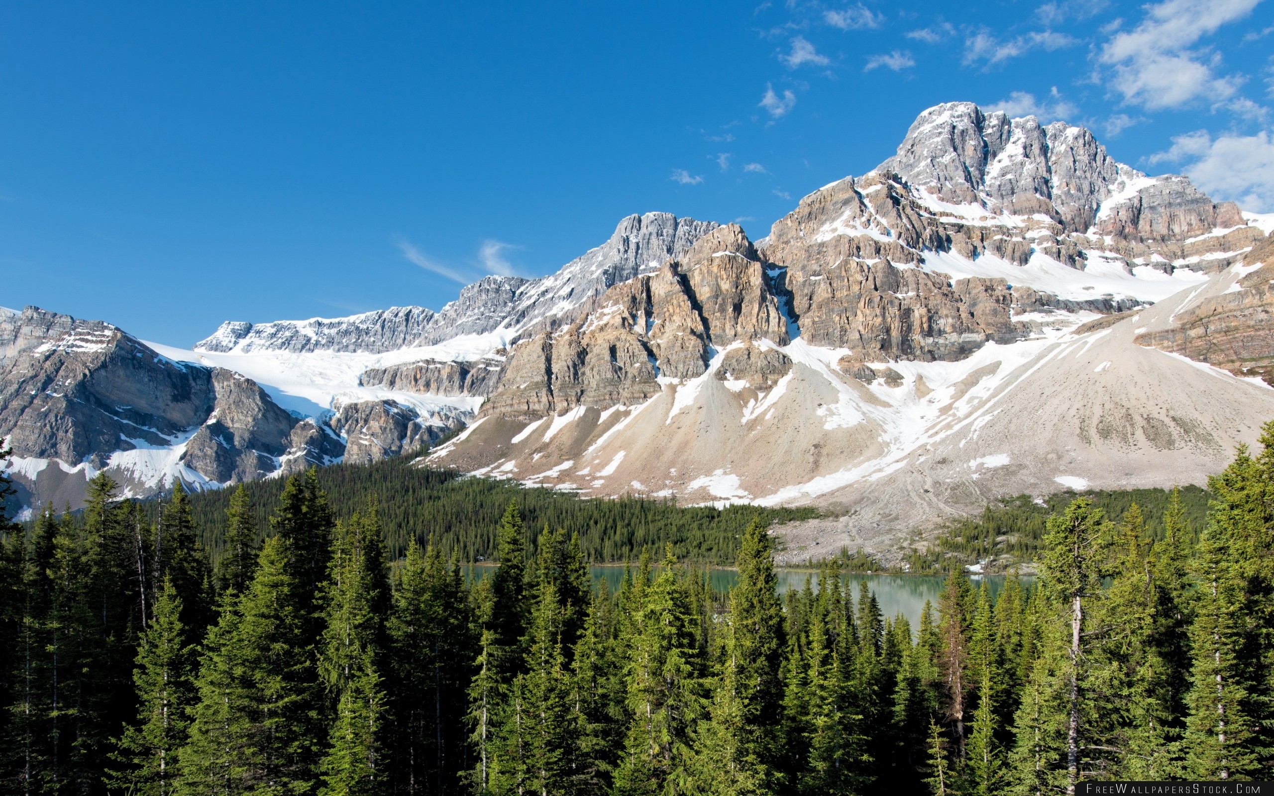 Parks Canada Mountain Landscape Rock Banff Wallpaper
