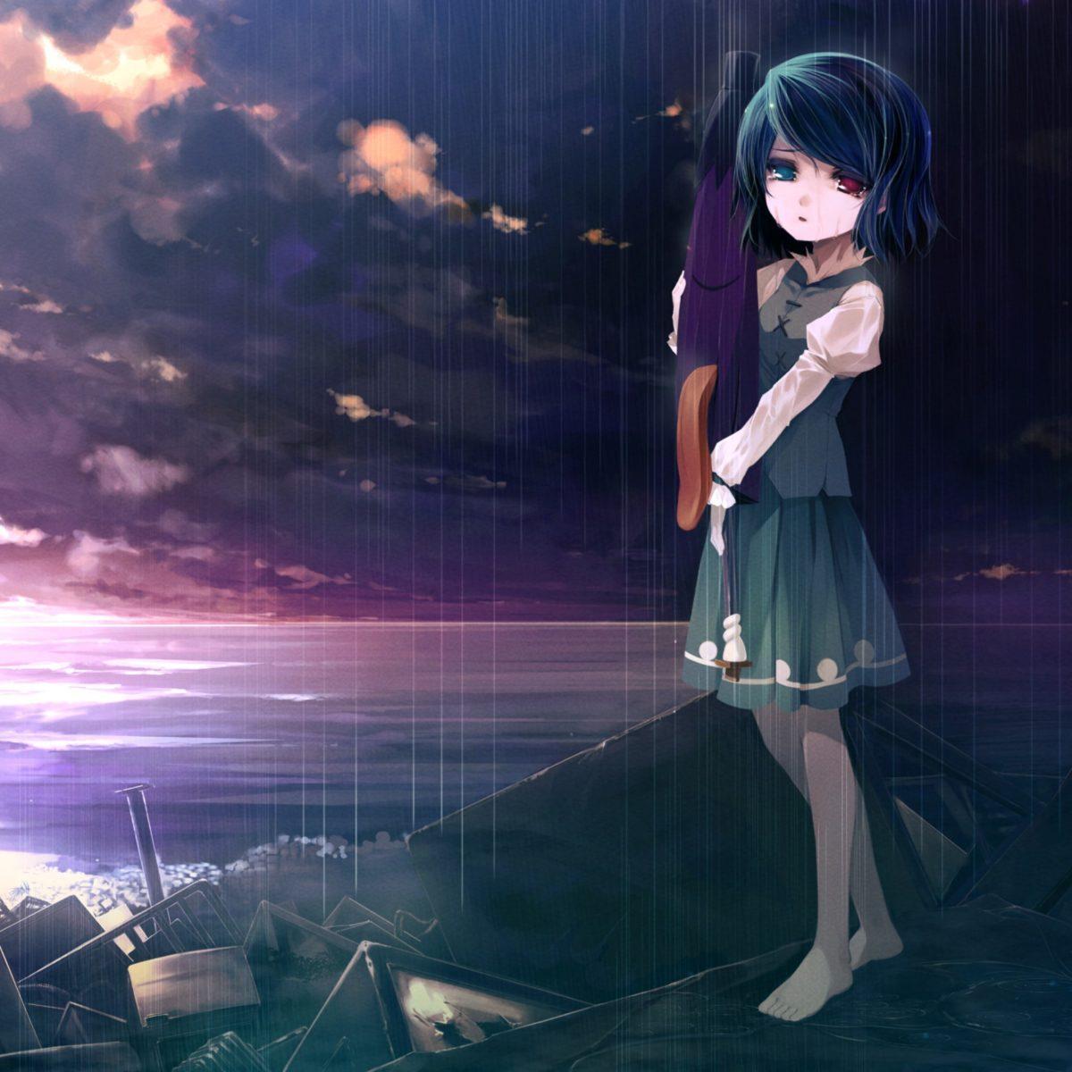 Picture Sad Anime Girl Wallpaper 1920X1200 1207307 Tears Of