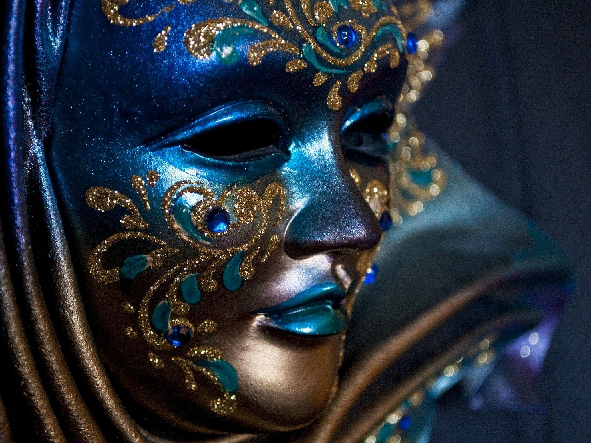 venice carnival masks. Carnival mask Costume. HD Wallpaper