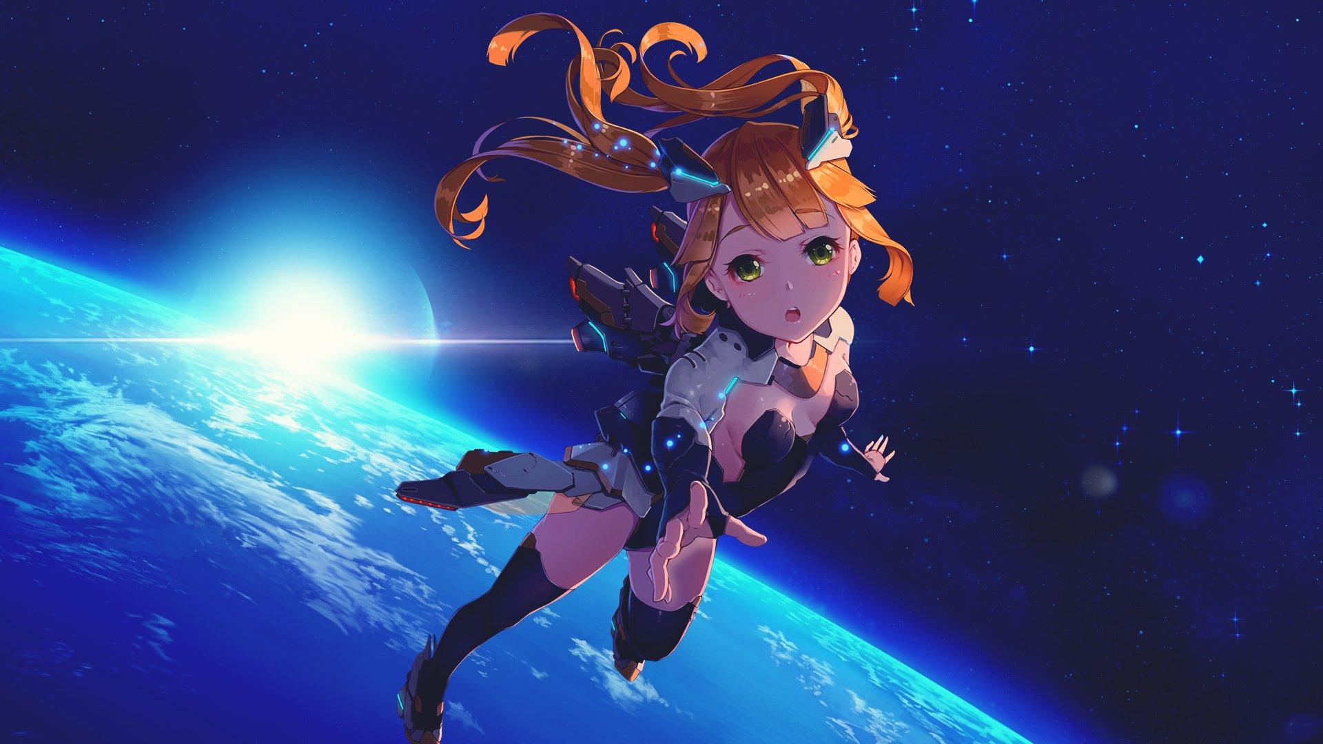Anime Space Skybox #Skybox#Space#Anime#Textures-demhanvico.com.vn