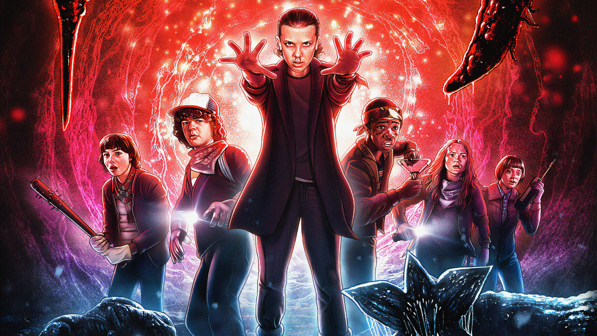 Stranger Things Computer Wallpapers Wallpaper Cave
