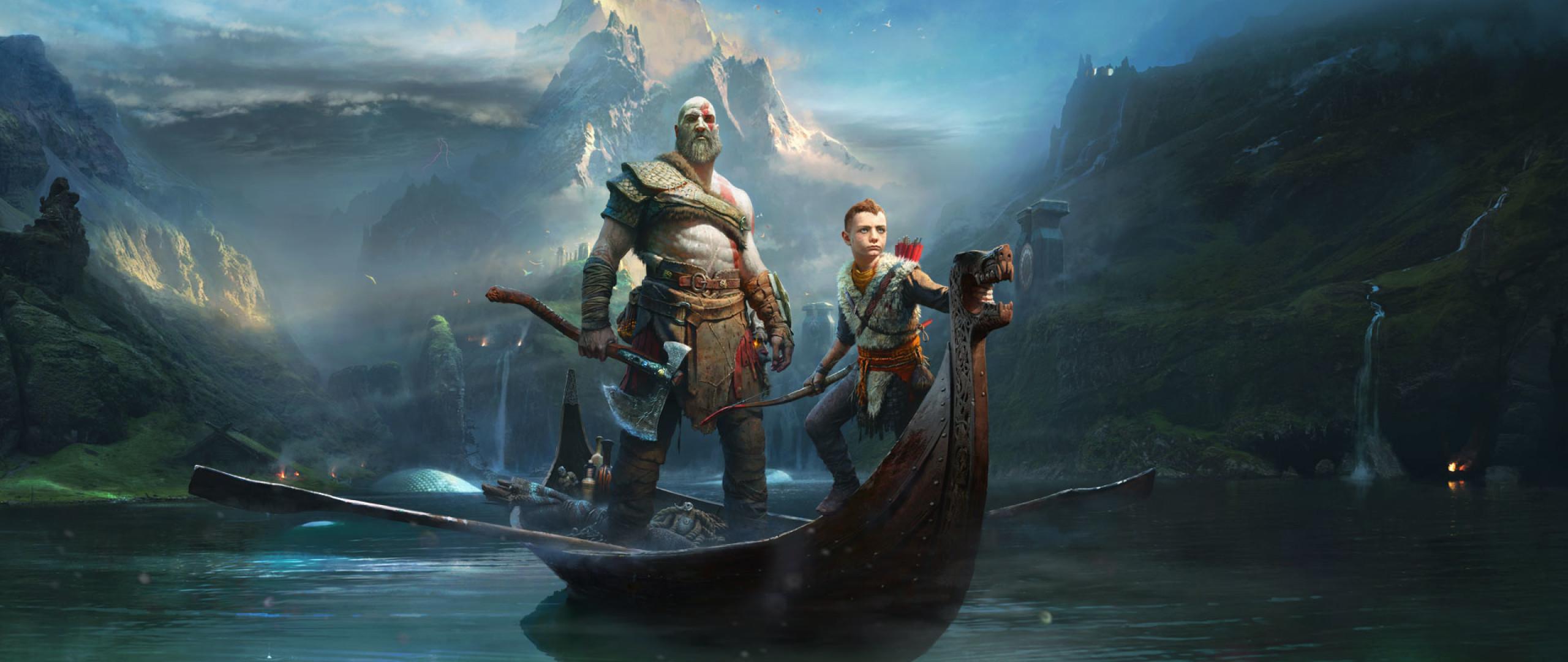 God Of War 4 2018 2560x1080 Resolution HD 4k Wallpaper