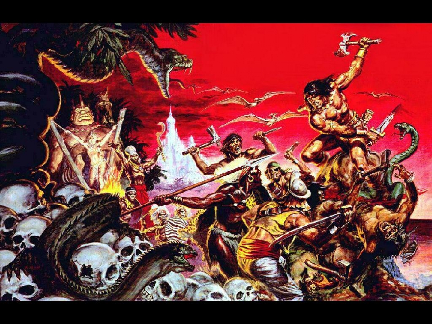 Conan the Barbarian Desktop Background