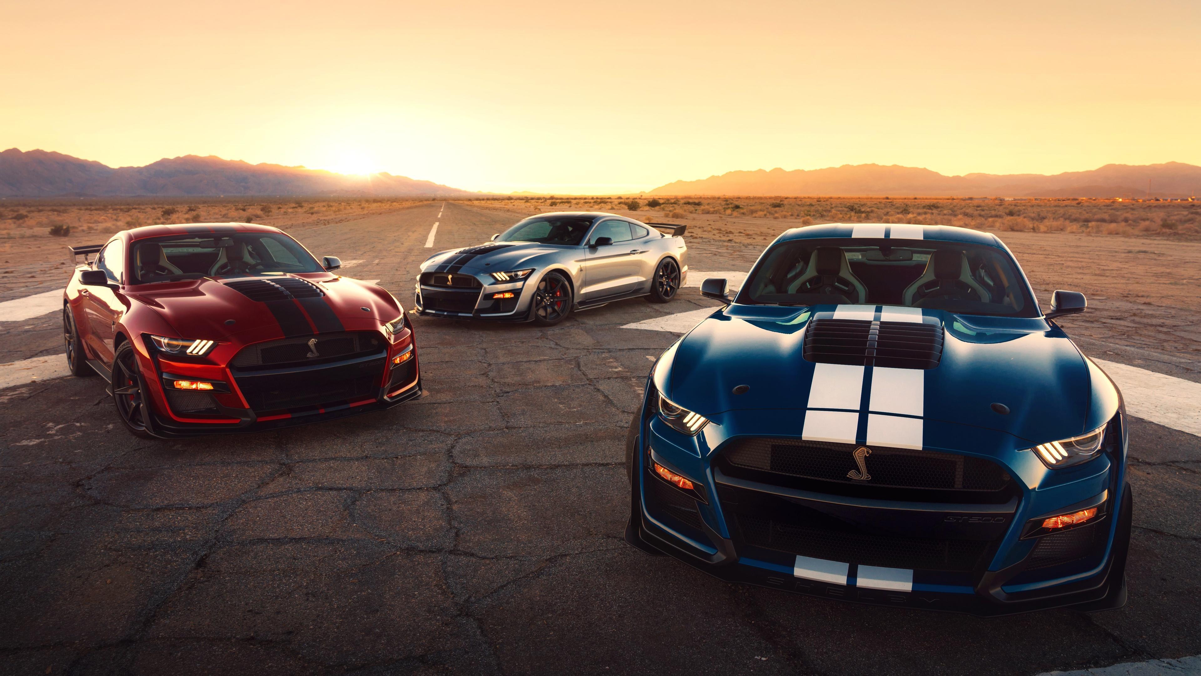Wallpapers 4k Ford Mustang Shelby GT500 2020 4k