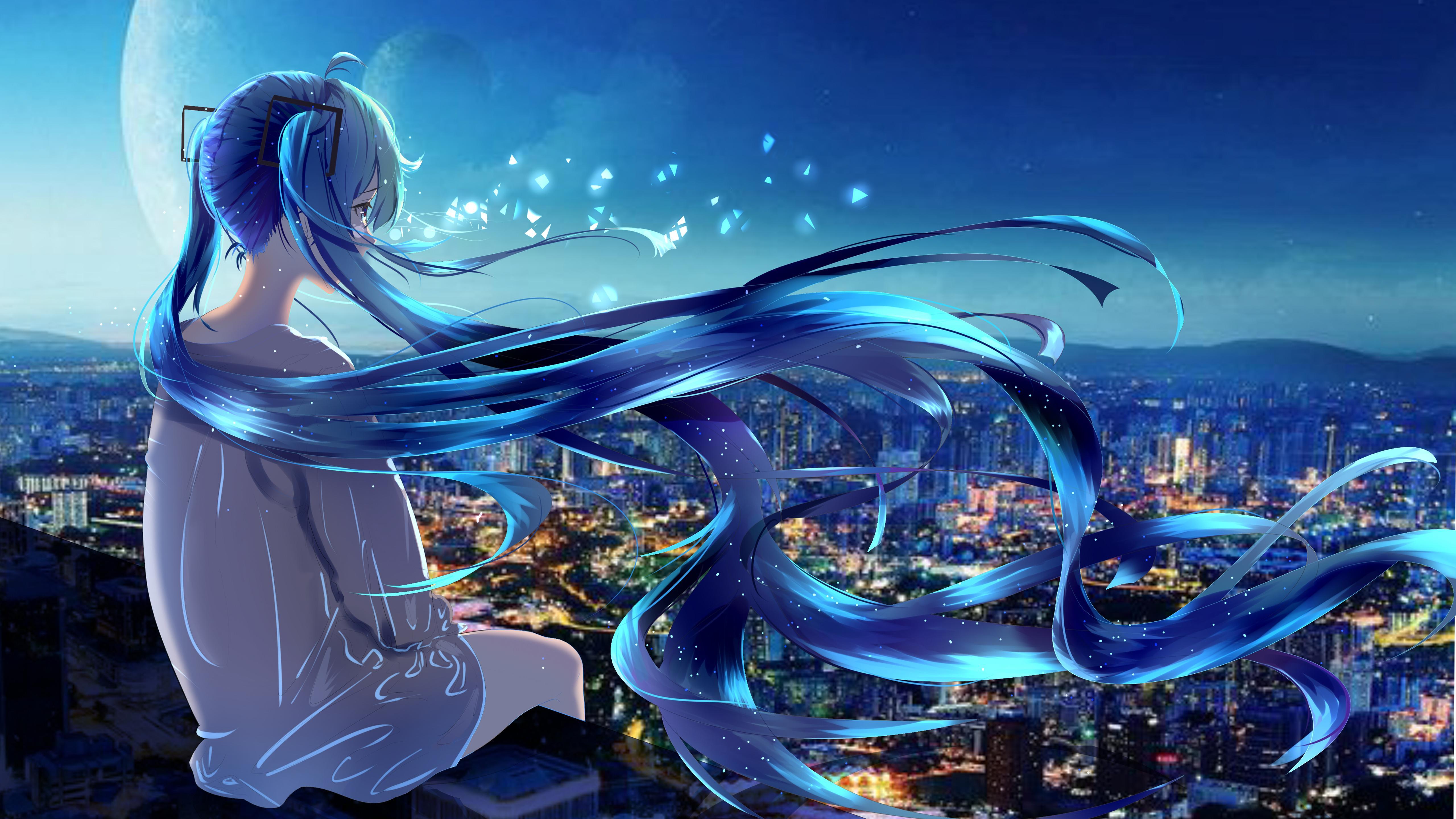 Anime Girl Alone Wallpaper & Background Download