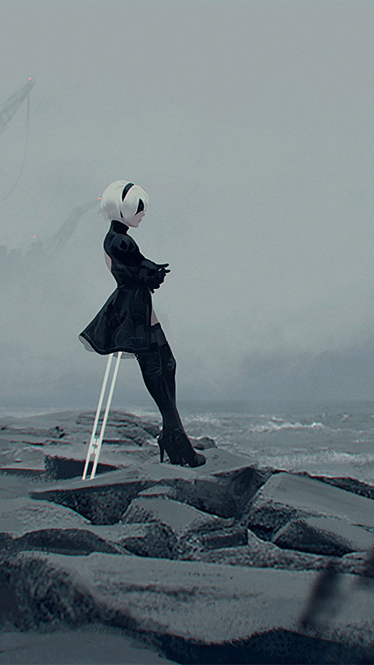 Video Game NieR: Automata (750x1334) Wallpaper