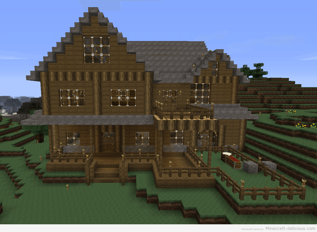 how to make a minecraft houses. Minecraft House 1234×905