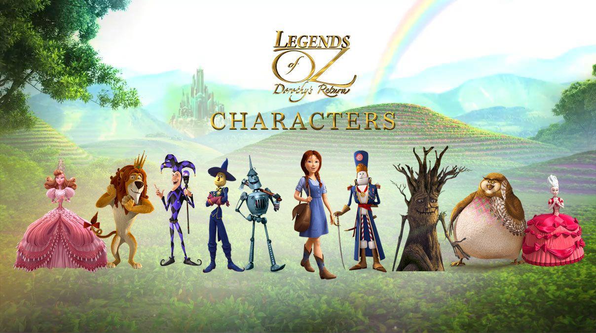 Legends of Oz: Dorothy's Return (2013) Wallpaper HD, Characters