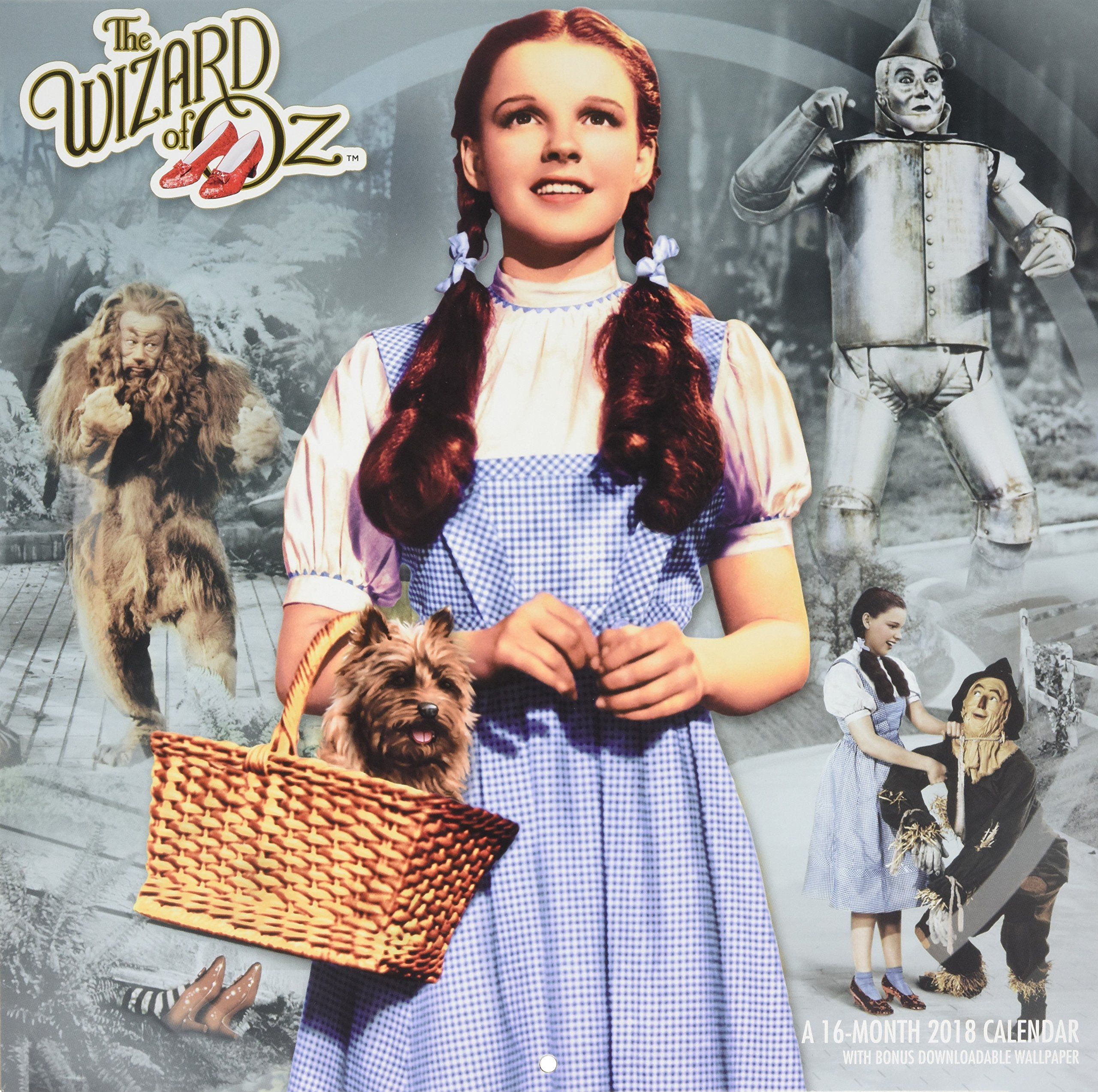 The Wizard of Oz 2018 Calendar: With Bonus Downloadable Wallpaper