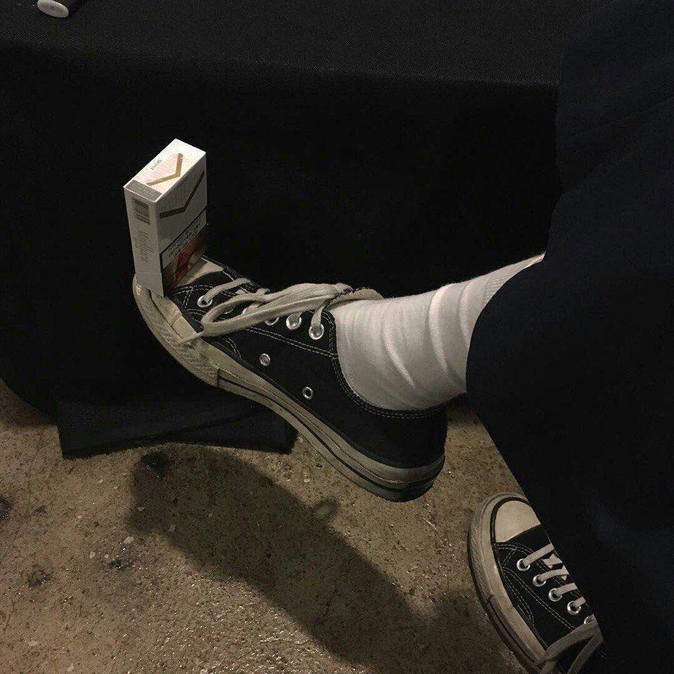 edgy #egirl #eboy #random #converse #cigarettes #fashion #art