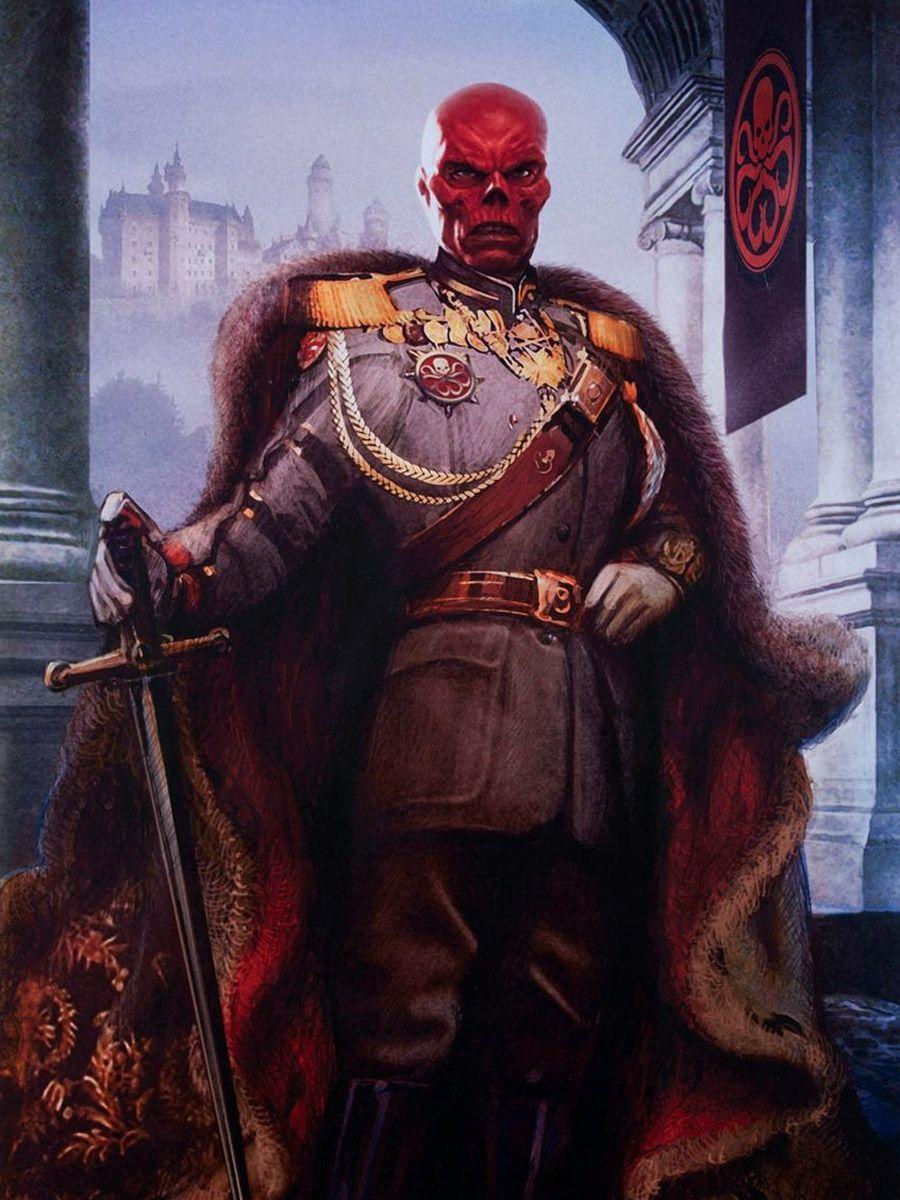 Haha, sorry Guys. I had to XD / Red Skull Painting from