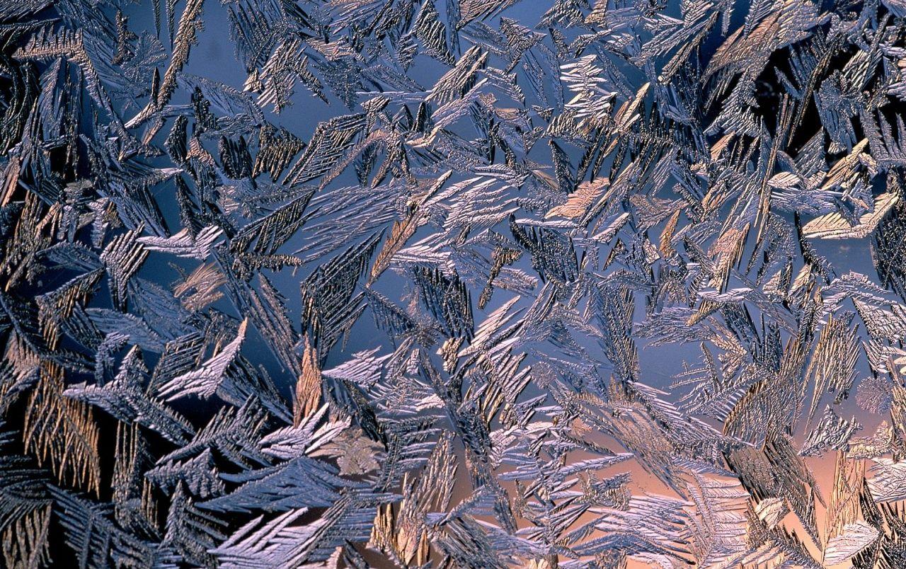 Morning frost wallpaper. Morning frost