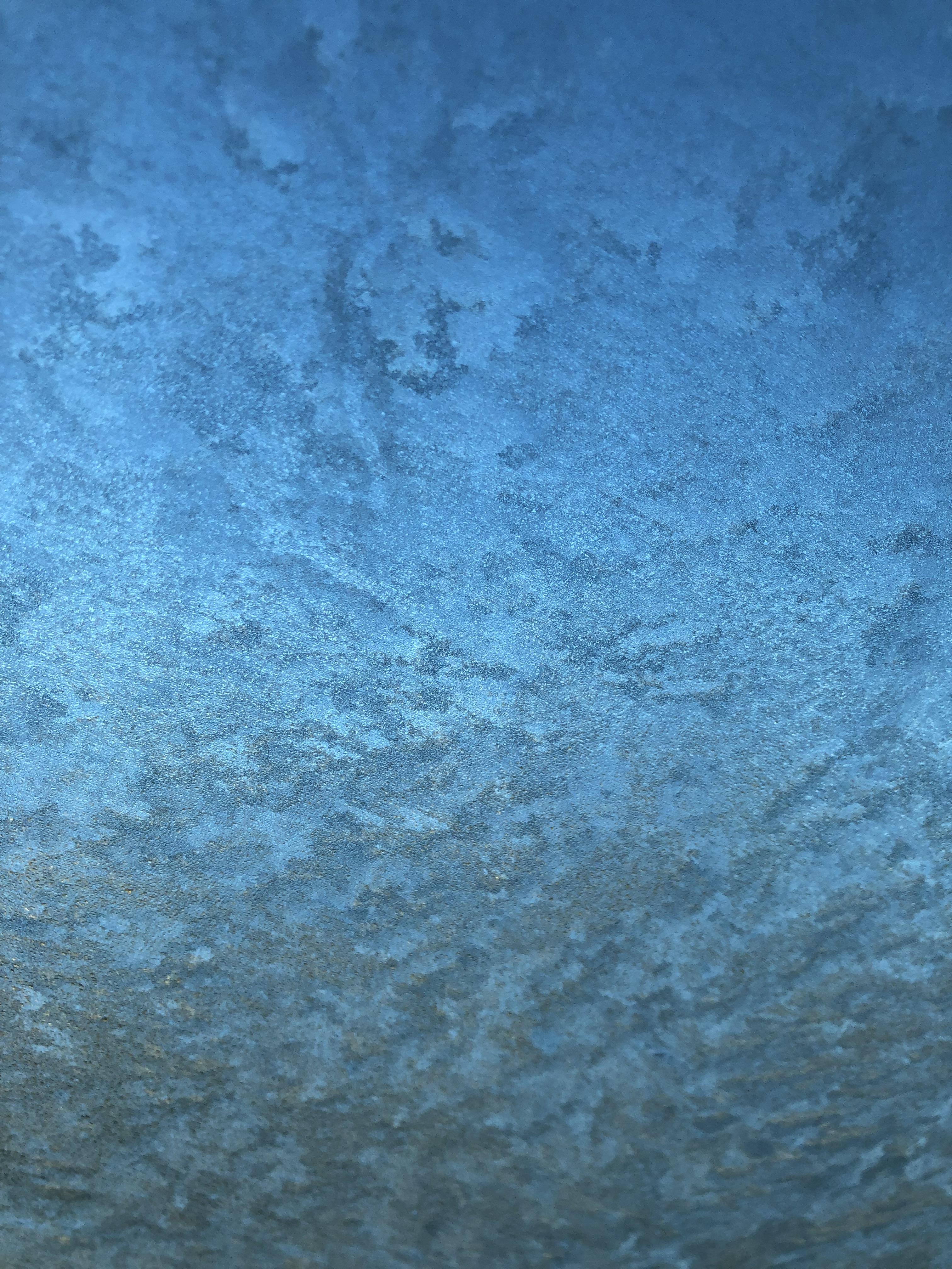 Took this yesterday morning. Frost on my windshield. It's