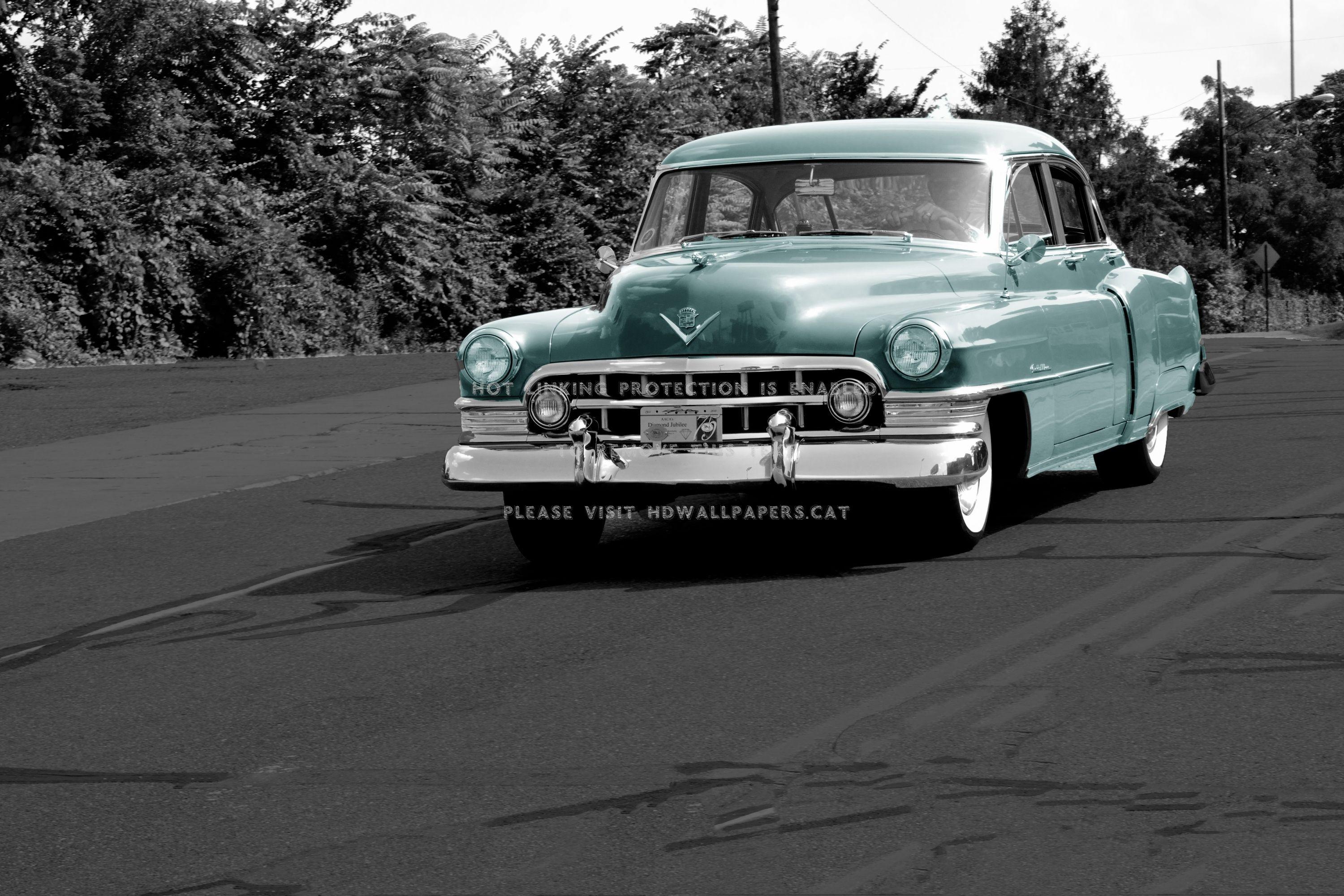 an american classic vintage cadillac car