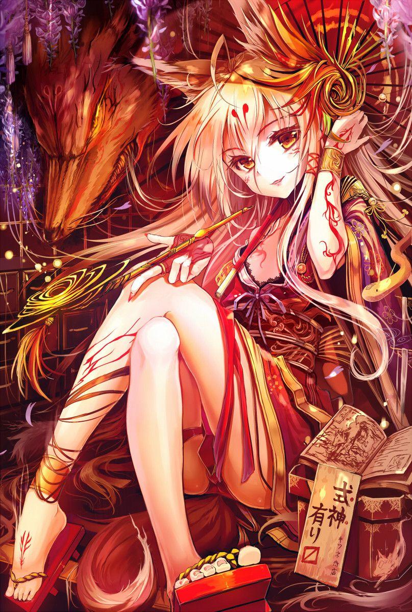Anime Fox Spirit Wallpaper Cool HD