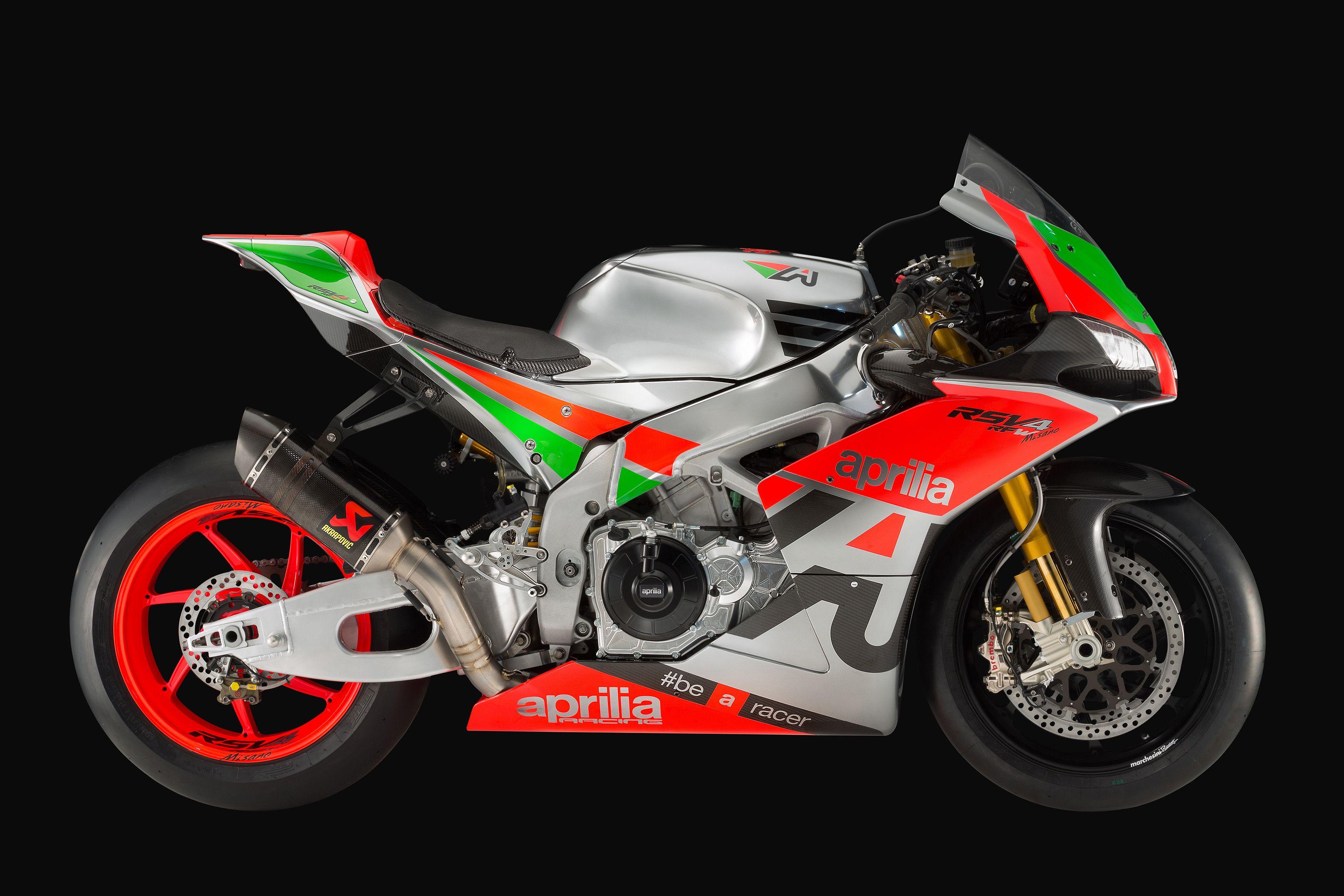 aprilia track bike