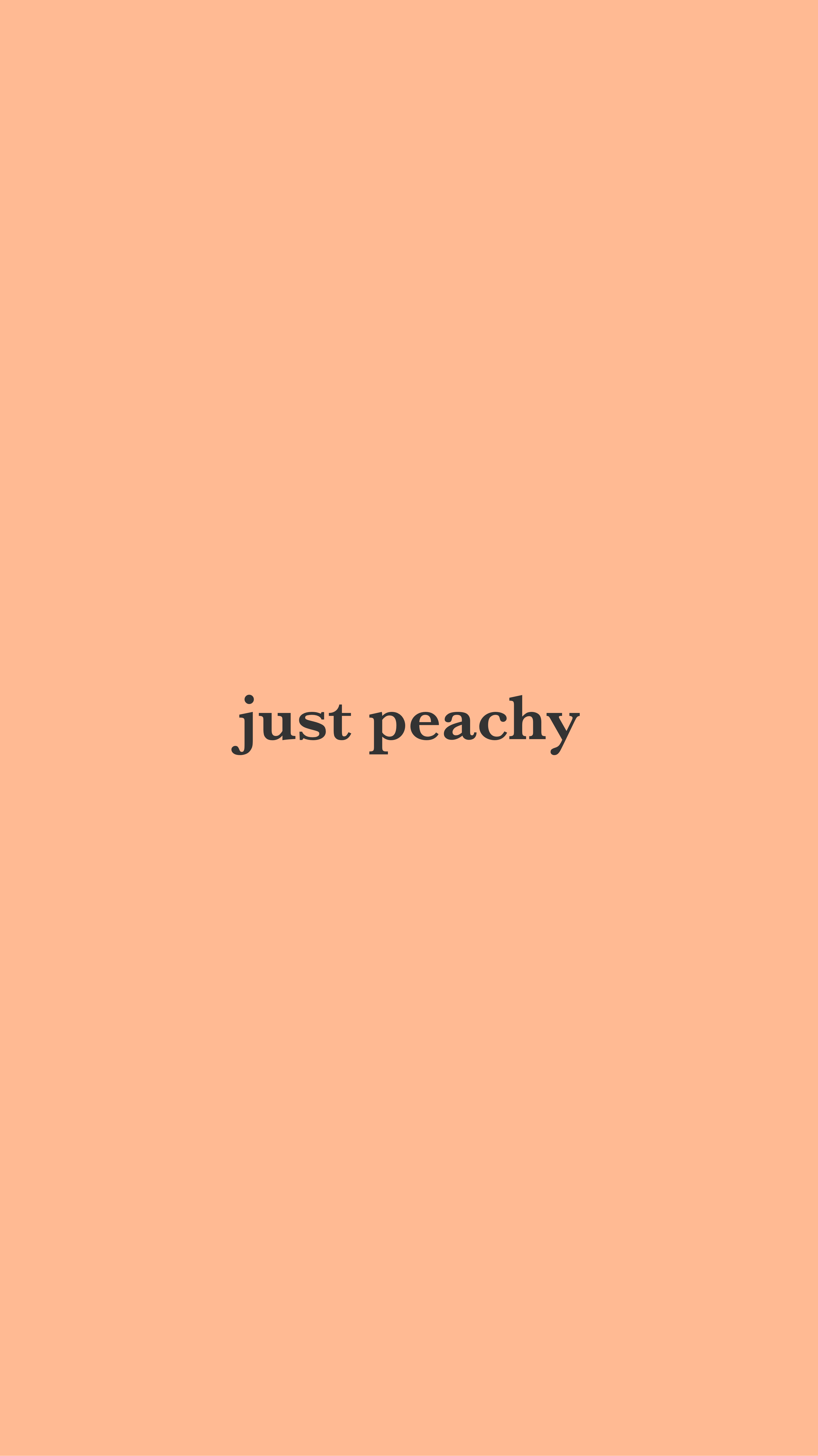 Just Peachy Wallpapers - Wallpaper Cave