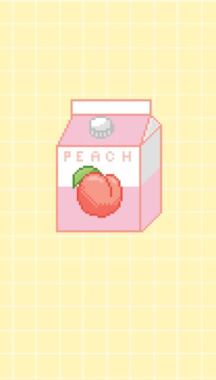 Peach wallpaper