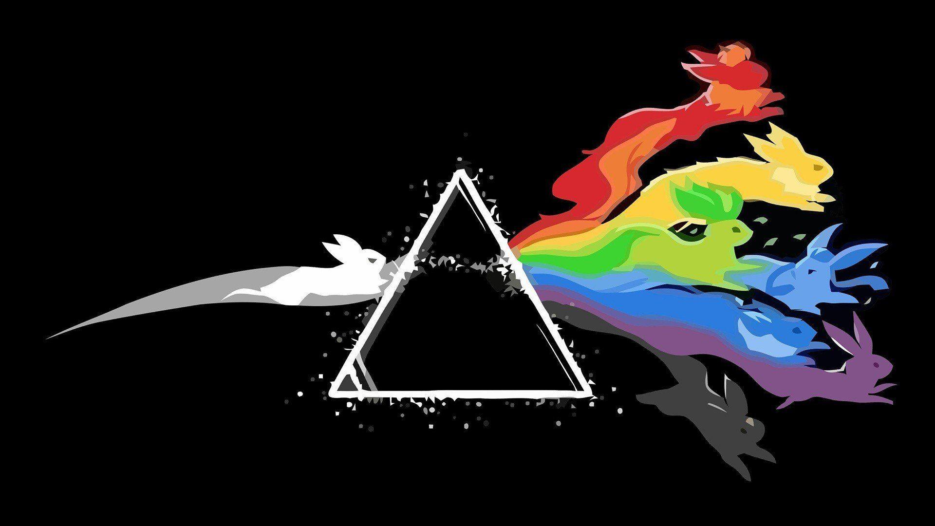 Pink Floyd, Pokemon, Eevee HD Wallpaper / Desktop and Mobile Image & Photo